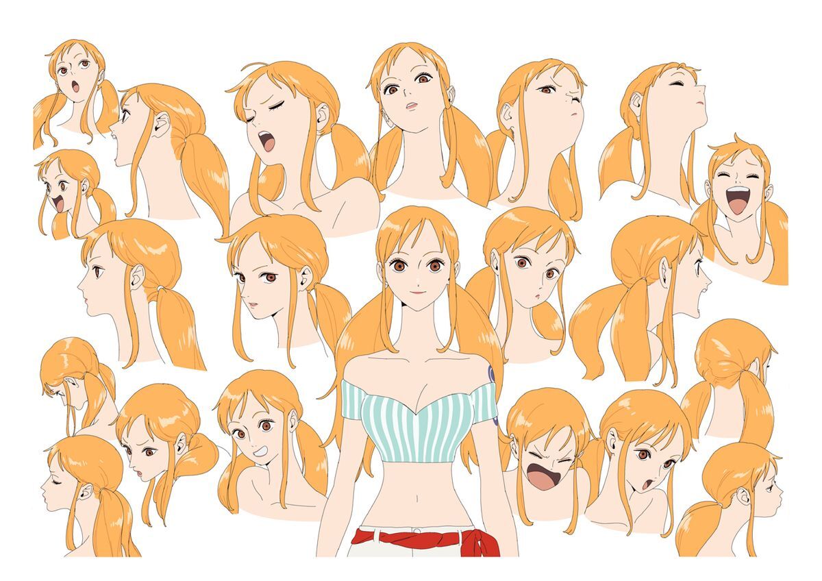 Design Nico Robin One Piece: Heroines