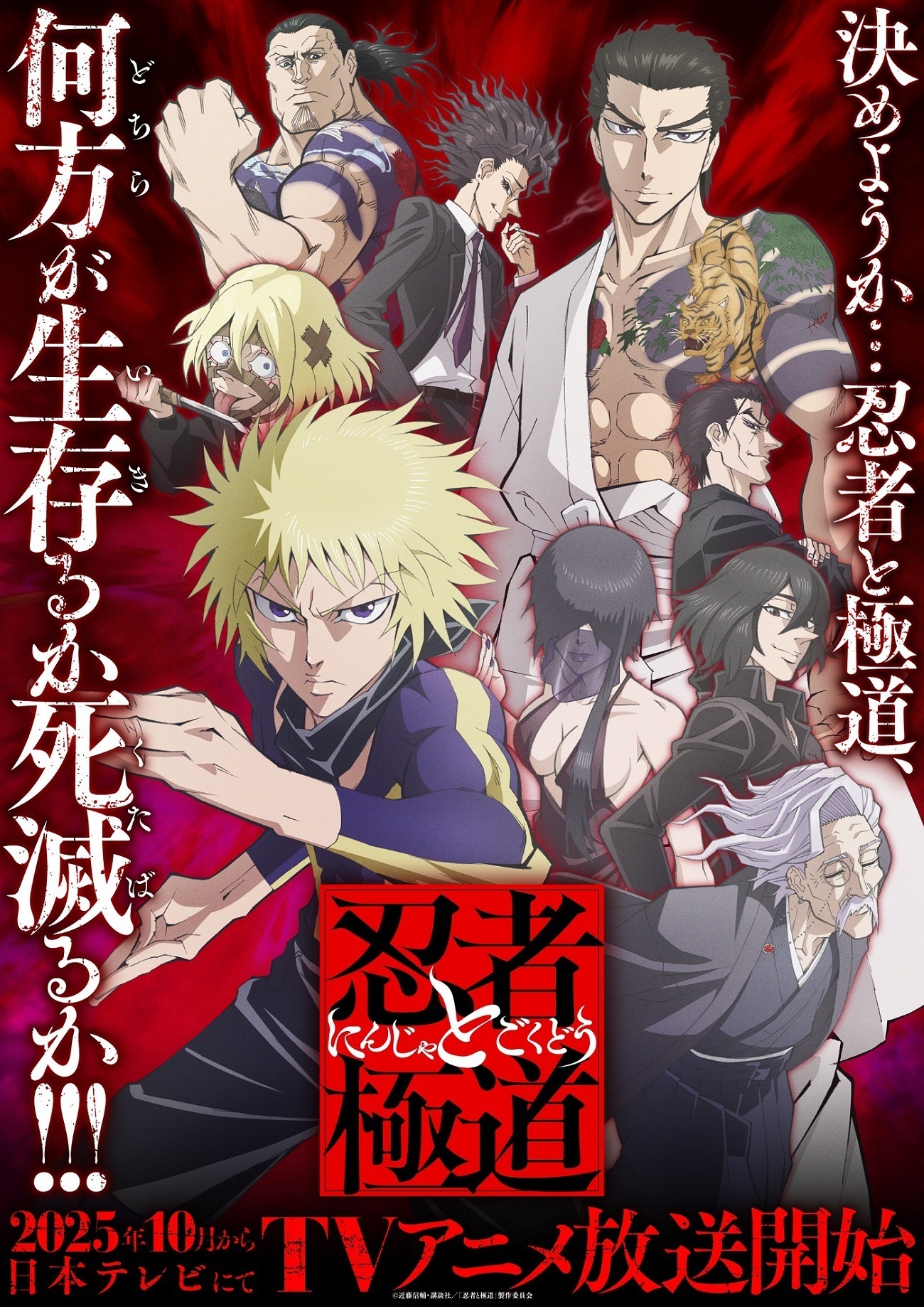 'Ninja to Gokudou' Announces Supporting Cast