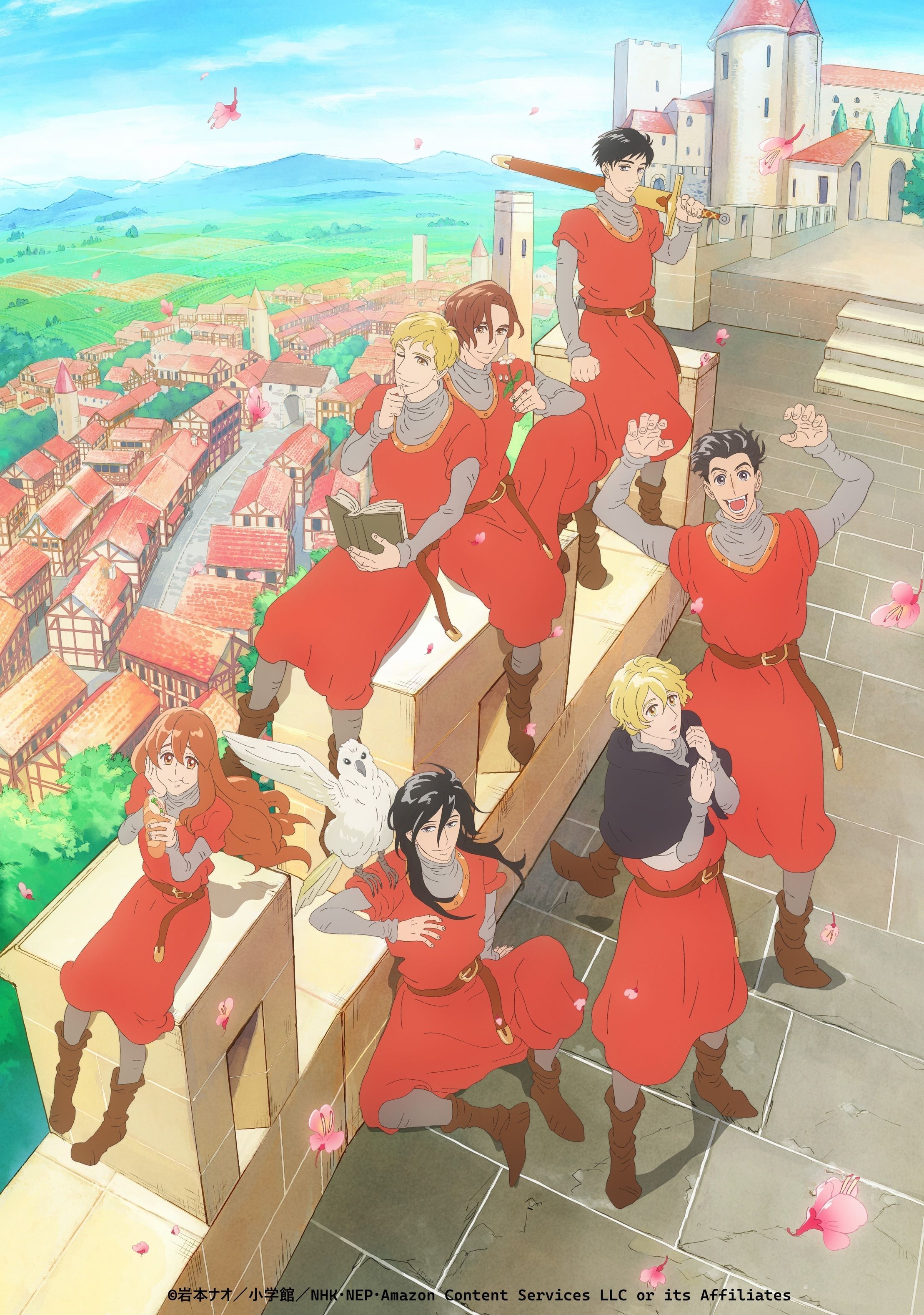 'Marronnier Oukoku no Shichinin no Kishi' Reveals Additional Cast, Opening Theme, Second Promo