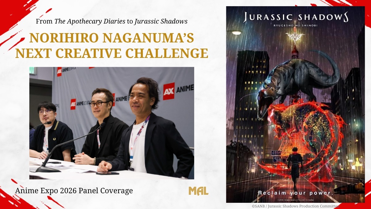 From The Apothecary Diaries to Jurassic Shadows: Norihiro Naganuma's Next Creative Challenge image 3